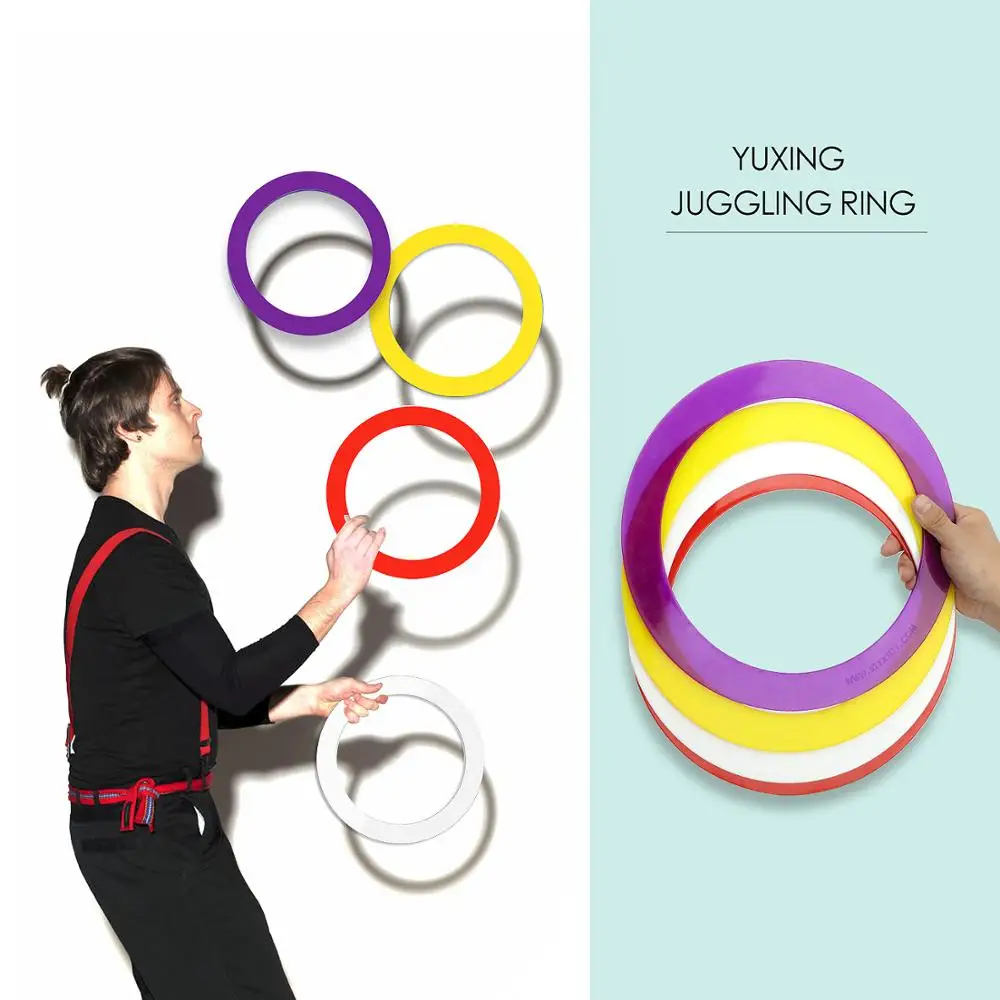 Funny game juggling rings wholesale outdoor fitness training plastic exercise agility rings