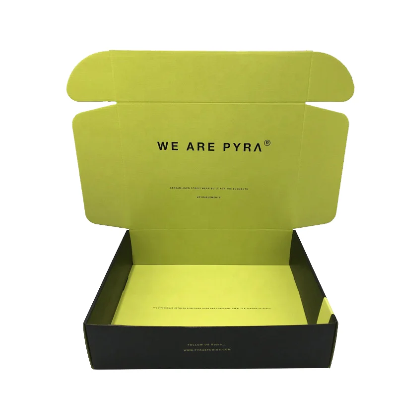  New Design Professional Custom Logo Colours Corrugated Shipping Mailing Packaging Mailer