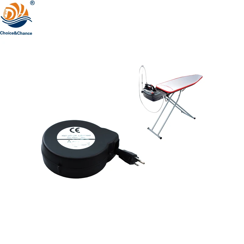 hair salon equipment hair dryer reel retractable power cord reel for hair dryer
