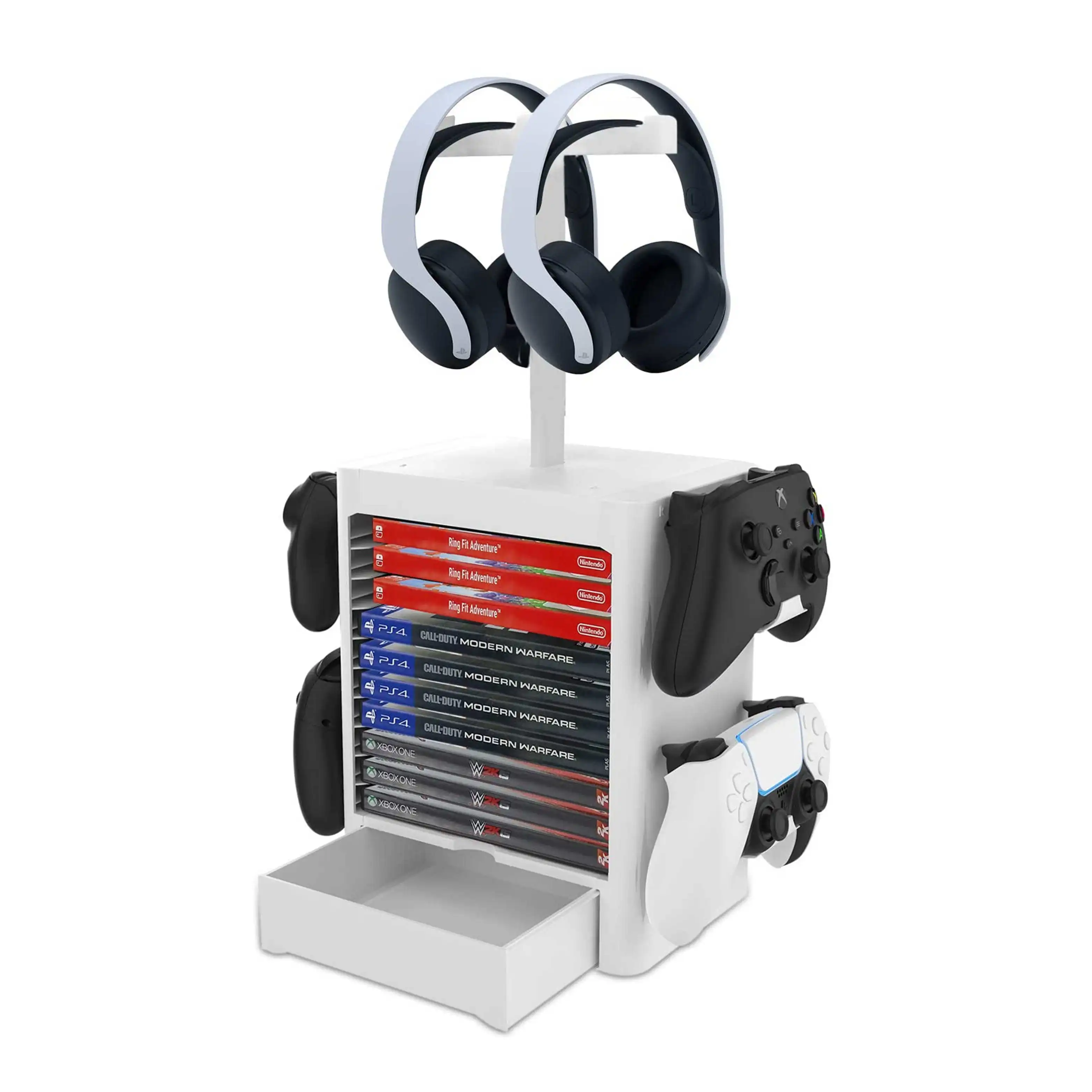
Storage Tower for NTD Switch/PS5/PS4/XboxSeries X/XboxOne systems 