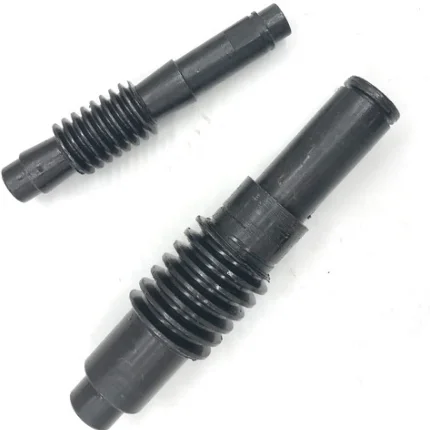 High quality custom stainless steel bronze drive worm and worm gear screw shaft transmission part