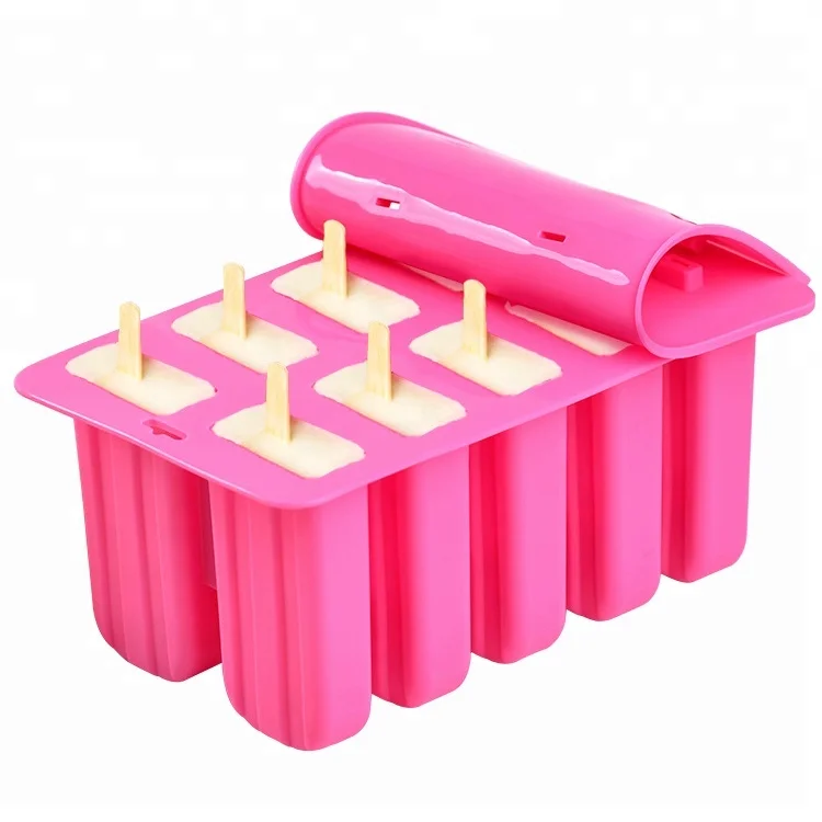 Custom Silicone Popsicle Molds 10 Pieces Silicone Ice Pop Models Silicone Popsicle Molds for Kids