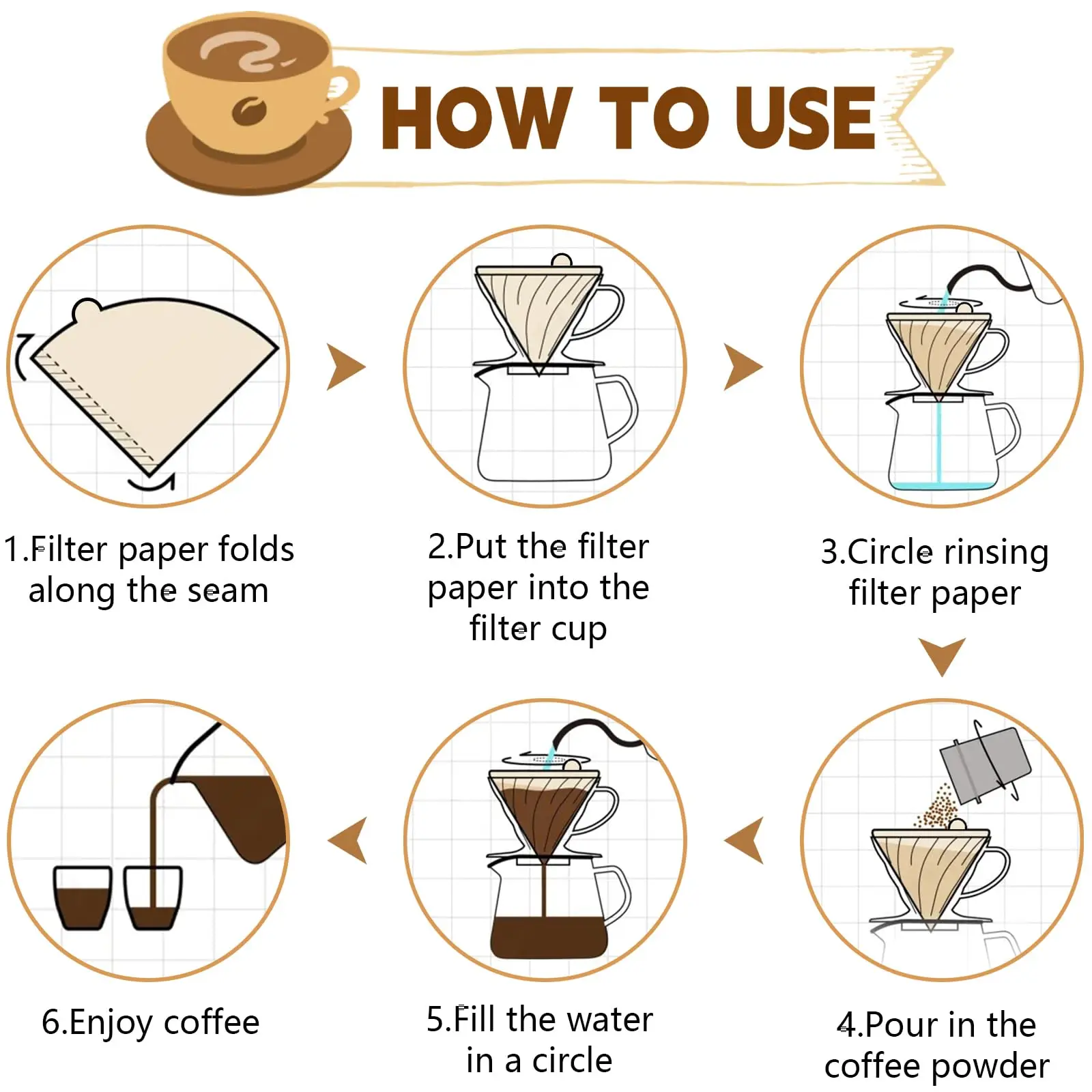 Wholesale High Borosilicate Heat Resistance Glass 500ml Coffee Dripper Pour over V Shaped Coffee Brewer Coffee Filter