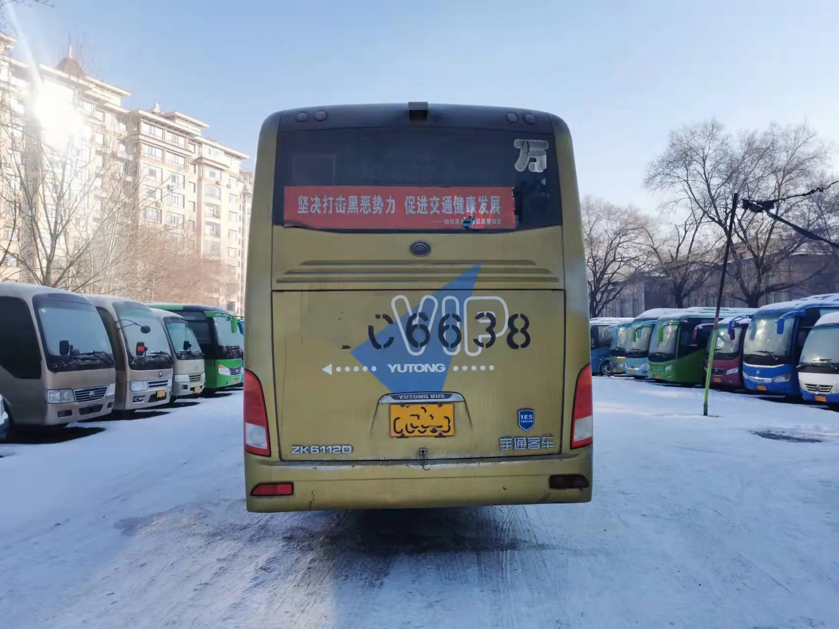 Автобус б/у для продажи ZK6112D роскошный городской автобус на 24-54 места и 2011 модельный год городских путешествий