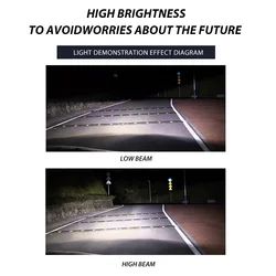 Conpex K5 12V CSP Chip Car Led Headlight Bulb h1 h3 h4 h7 h119005 9006  Fan Cooling Waterproof cars Led Headlight