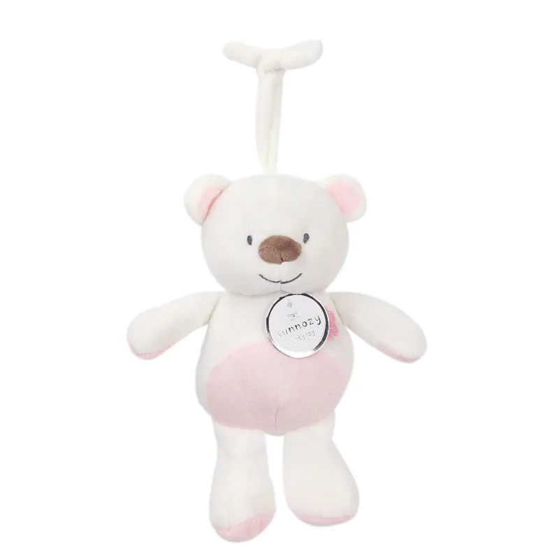 Оптовая продажа, sunnozy, мягкая милая плюшевая детская погремушка, подвесная игрушка