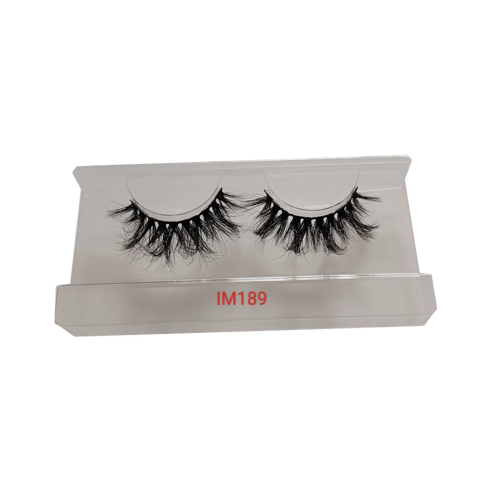 IM046 wholesale strip lashes 25MM mink lashes 30% discount 10 pairs Diamond eyelash book