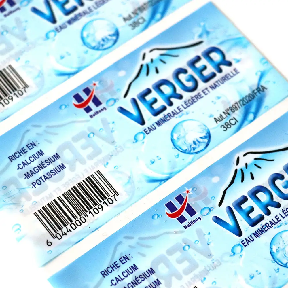 Printing Clear PVC Shrink Film Plastic Heat Shrink Wrap Label /PET Shrink Sleeve For Beverage Can Bottles