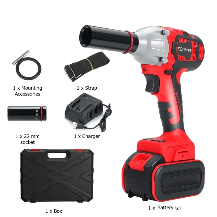 Low Price Guaranteed Quality Brushless Motor Electric Impact Wrench