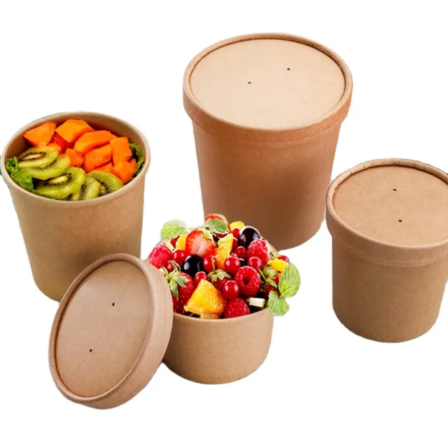 Custom Wholesale Printing Disposable paper soup cup with lid custom printing eco friendly cups for tea,coffee