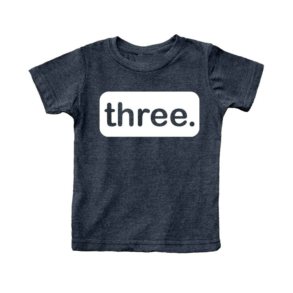 3rd Birthday Shirt boy Third Outfit 3 Year Old Toddler Gift Baby Tshirt Party Shirts