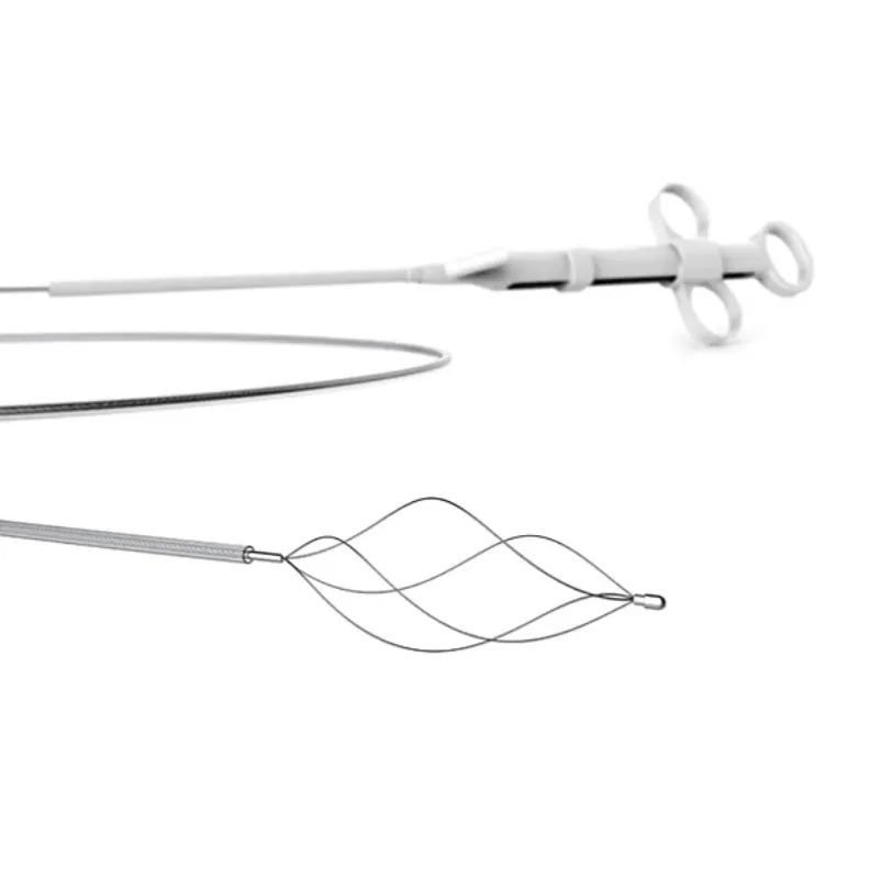 Одноразовая корзина для извлечения камня урологический калькулятор эндоскопическая корзина для извлечения Нитинола каменная корзина для извлечения камня