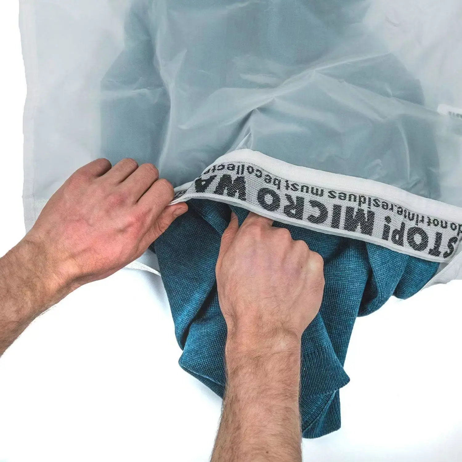 Нейлоновые сетчатые пакеты для стирки белья 50 микрон