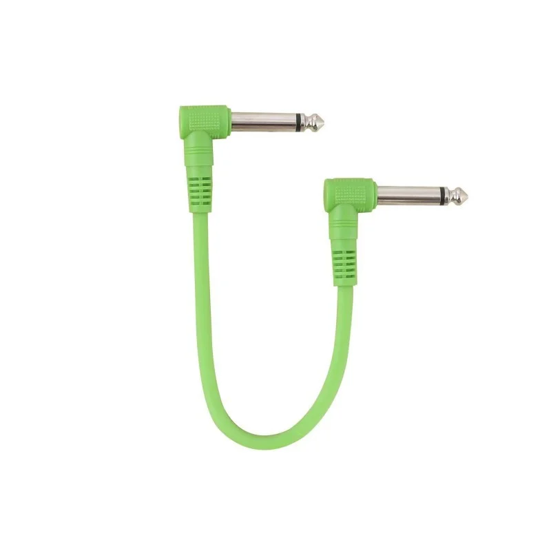 Electric Guitar Effect Cable Double Bend 30cm Guitar Patch Cable 5.0mm Interface Bass Keyboard Connection