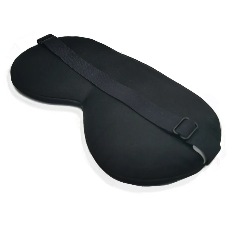 
Custom black eye mask silk manufacturer 100% pure mulberry airline sleeping kit eye mask 