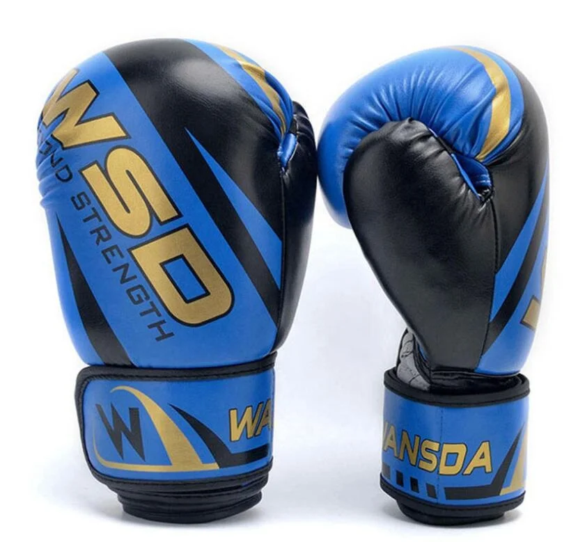 PU Kick Boxing Gloves for Men Women Karate Muay Thai Guantes De Boxeo Free Fight MMA Sanda Training Adults Kids