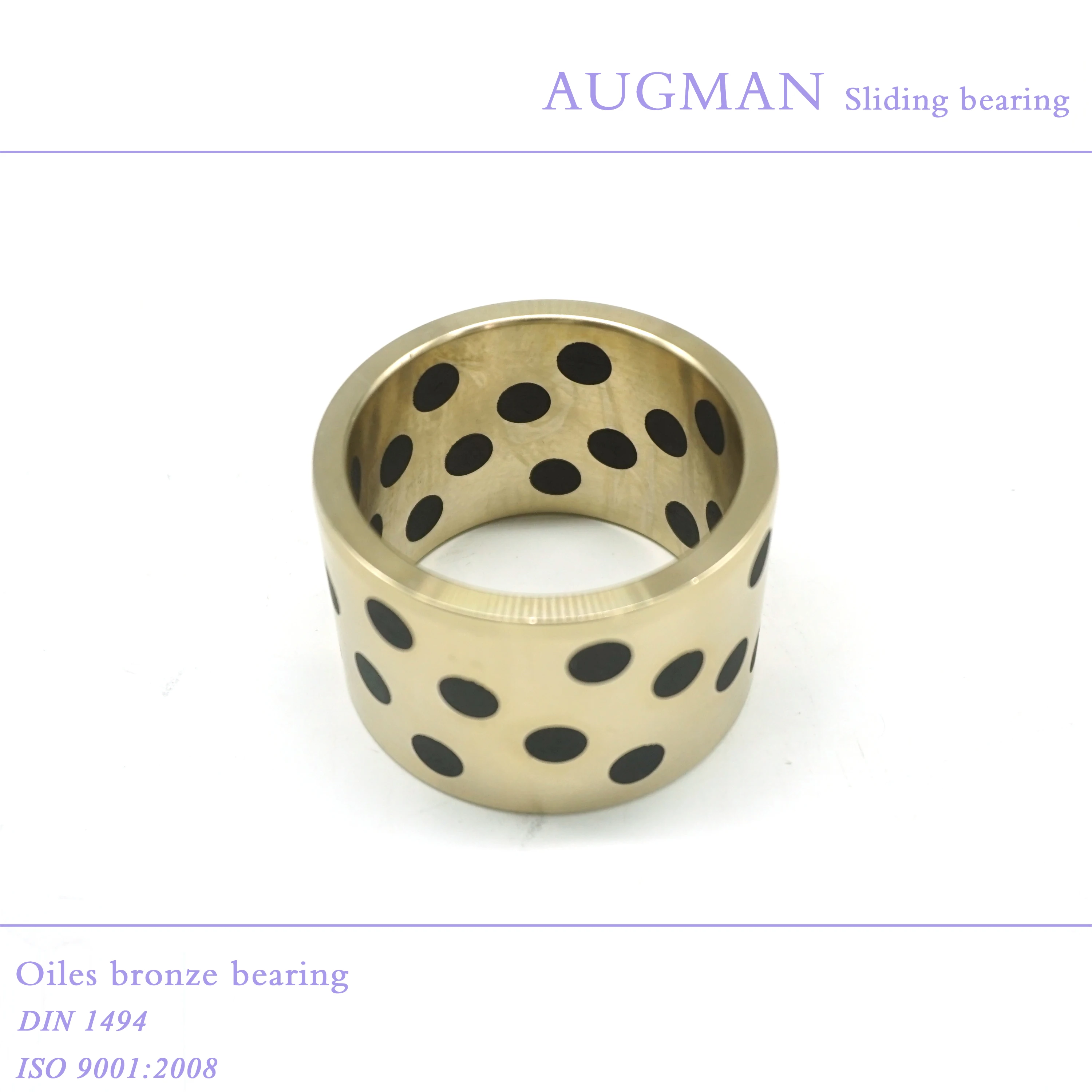 supply all kinds of self-lubricating copper brass oilless bearing bronze bushing