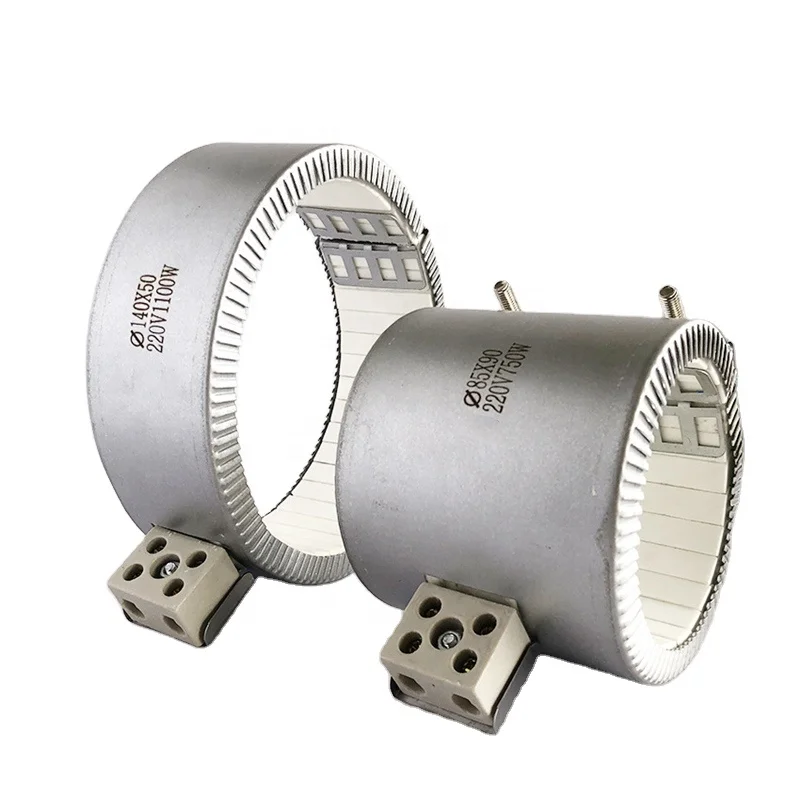Barrel Heaters Element 120V 240V 380V High Density Plastic Extruder Induction Ceramic Band Heater 130mm