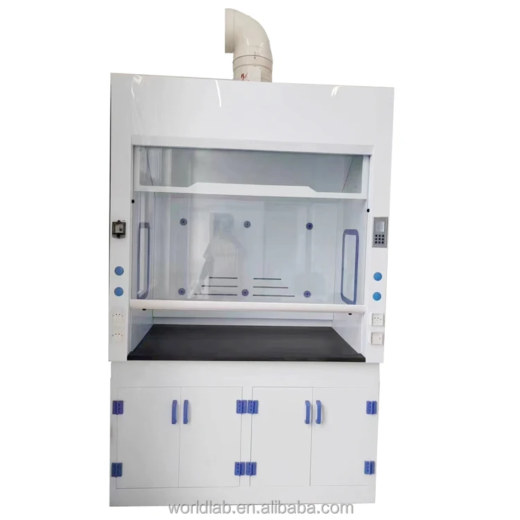 Laboratory all steel fume hood physical and chemical testing fume hood experimental bench exhaust hood
