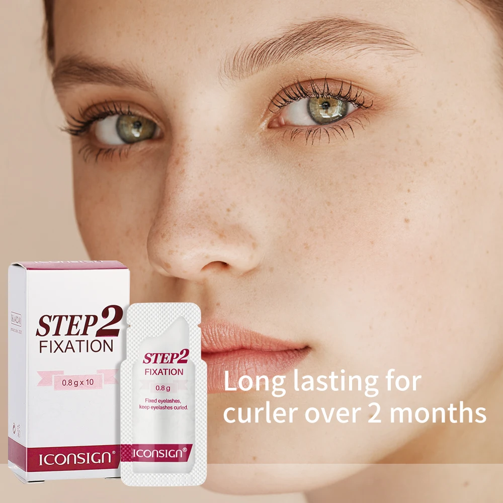 hot sales lash lift sachets private label 0.8g*10 sachets perming lotion eyelashes curler stars colors lash lifting