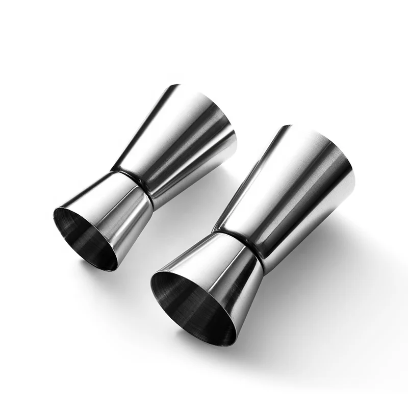 Мерный стакан для коктейлей из нержавеющей стали, 15/30 мл, 25/50 мл