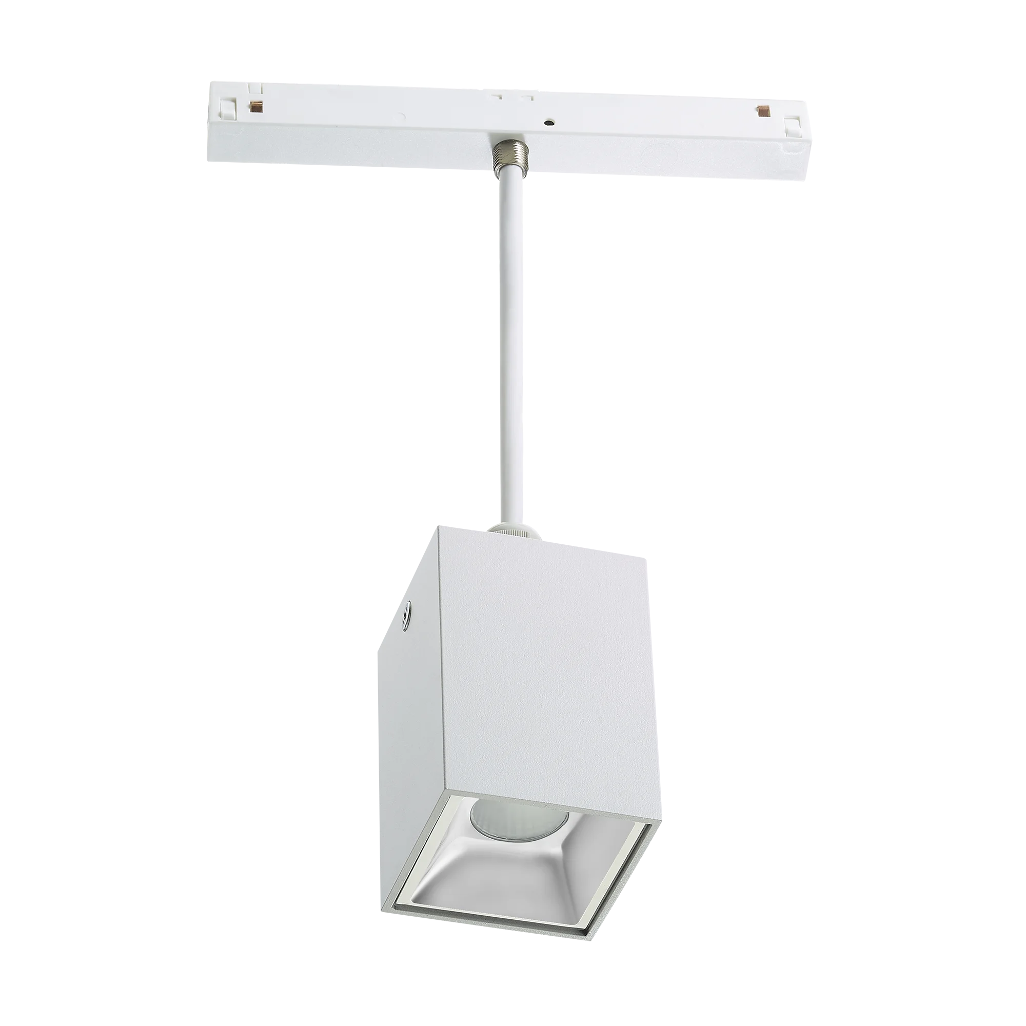 Pendant series Spotlight Track Lighting System Ultra Slim Magnetic Track Light Rail Black Chandelier For indoor bedroom