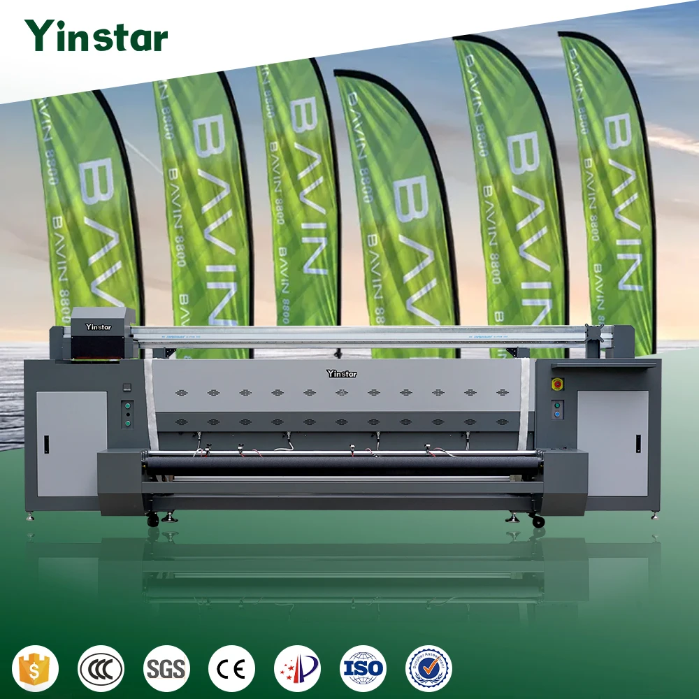 2.2m large format sublimation flag printing machine multi color printer easy to operate high accuracy sublimation printer