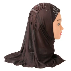Top Sale Little Girl Hijab Arab Instant Kids Children Wholesale Hijabs Muslim instant Prayer Kids Hijab