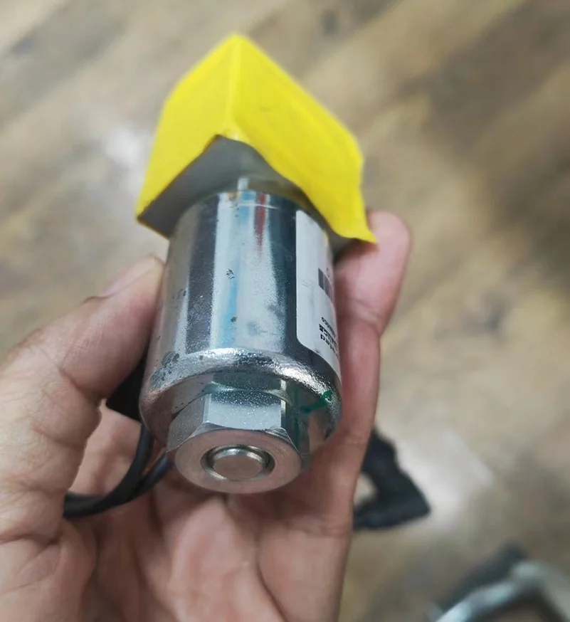 dc24v original factory genuine Sany pump solenoid valve coil crane solenoid