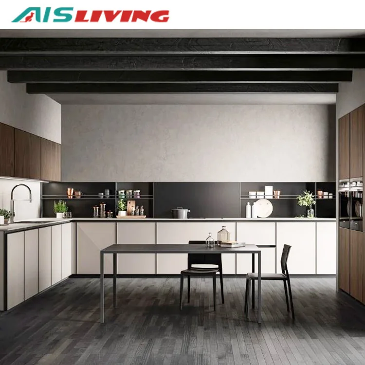 Ais Living Modern Designs Complete Ready Made Modular Cuisine Complet Kitchen Furniture Cabinet Kitchen For Small Kitchens Sets
