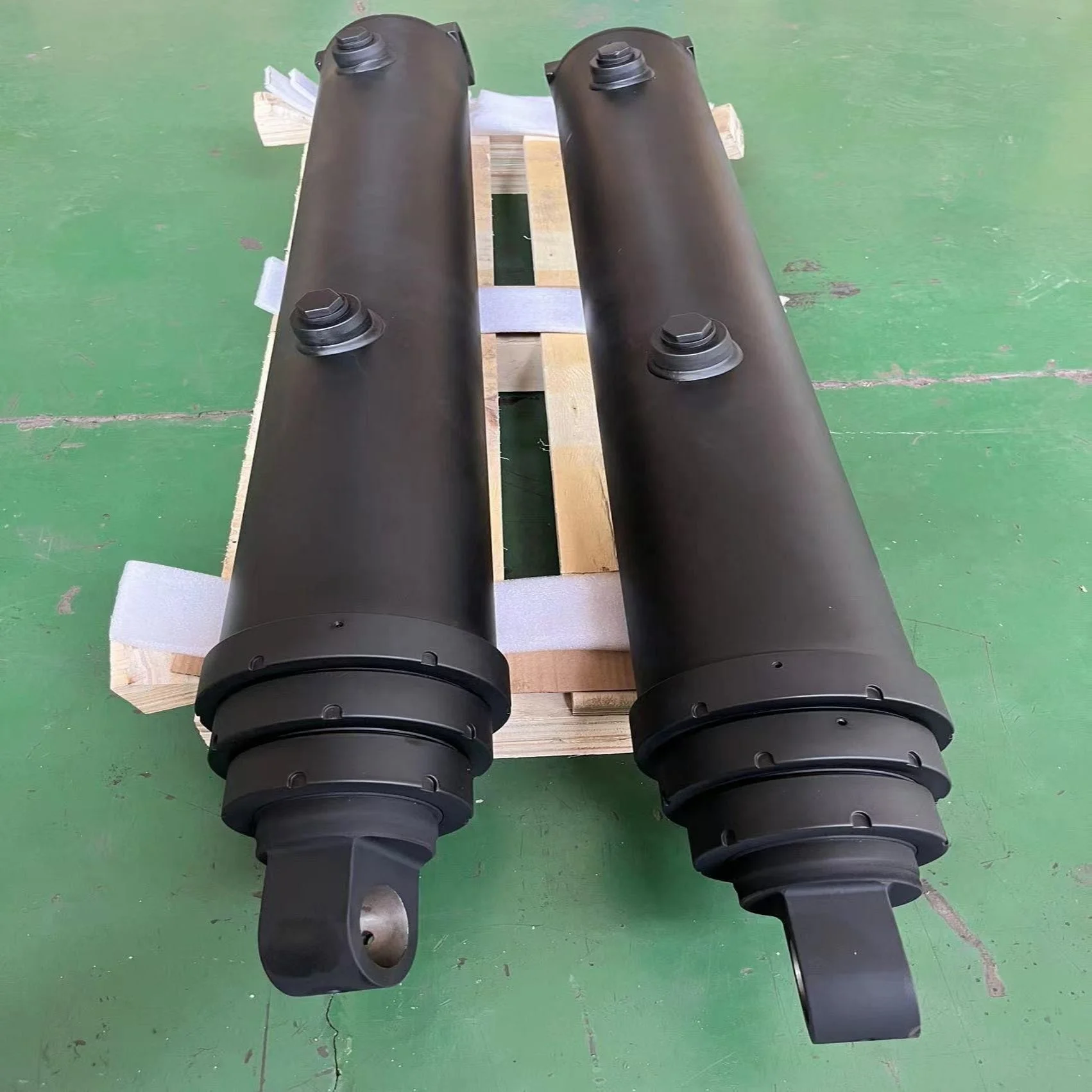 Parker type customized hoist USA high quality custom type mobile hydraulic cylinder for drop deck trailer made in China OEM ODM telescopic hydraulic cylinders