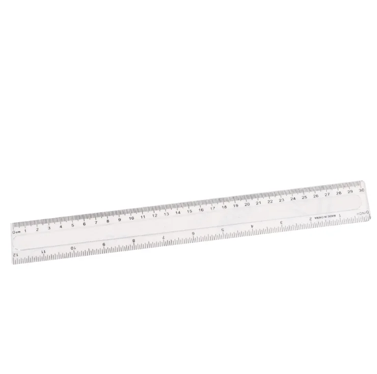 
Custom logo Hot Selling Recyclable Transparent Acrylic Measuring ruler for kids use with the best price 