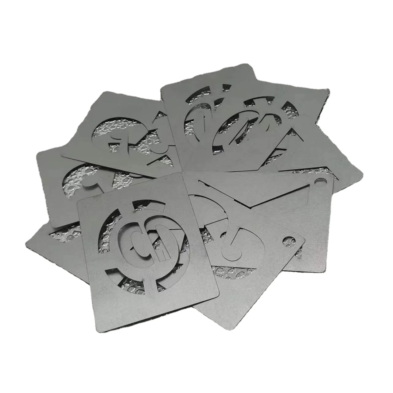 Металлический шаблон с надписью шрифтов английский шрифт старинная буква шаблон Рунический шаблон для рисования