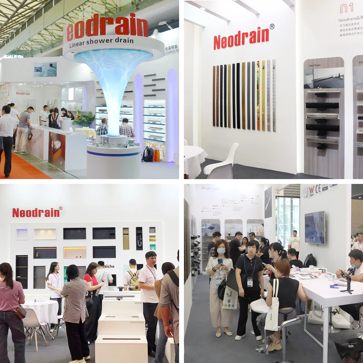 Custom shower drain linear shower channel stainless steel strip siphon floor drains bathroom linear shower floor drain