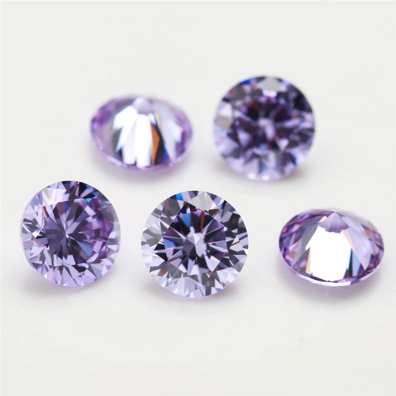 Wholesale Round Shape CZ Loose Cubic Zirconia Stones