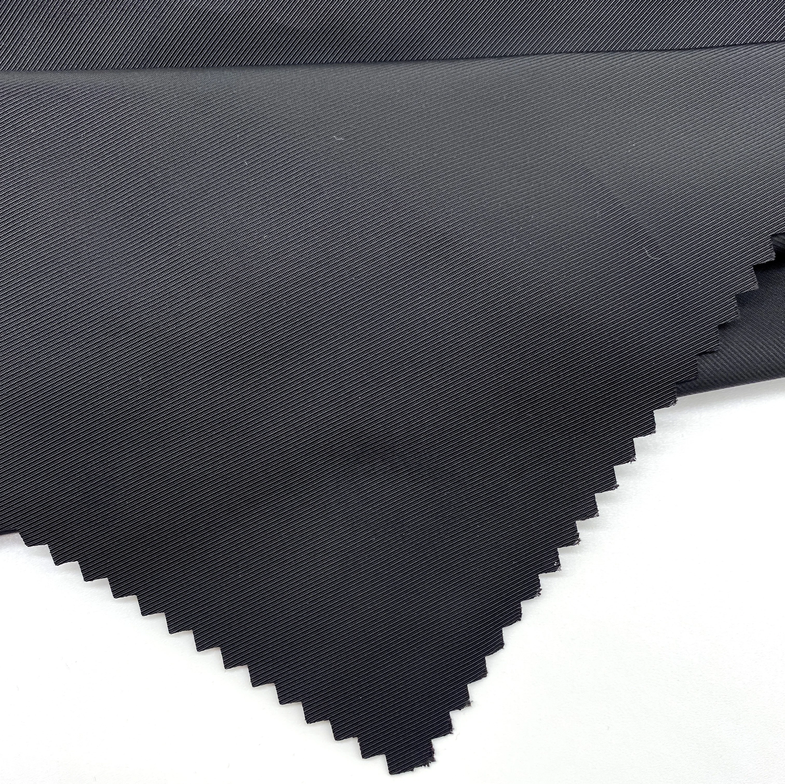 
2020New Eco-friendly Recycled Fabric Calvary twill Memory 100%Recycled Polyester fabric for Clothing Garments 