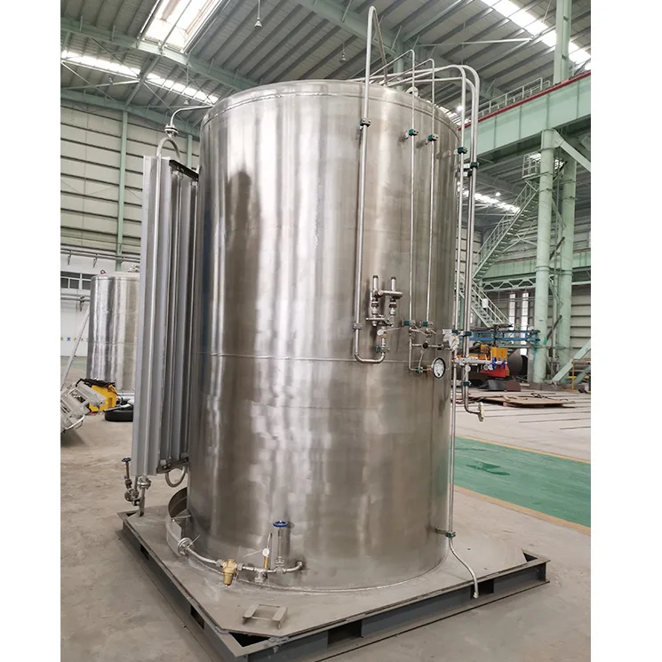 Cryogenic Gas Vacuum Storage tank Bulk Liquid H2 Co2 tank Manufacturer Liquid Oxygen Nitrogen tank