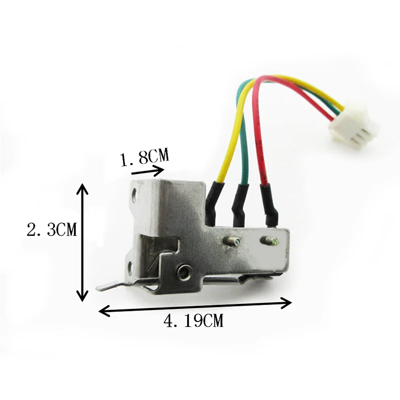 Push Button Gas Water Heater Spare Parts 3 Wire Micro Switch