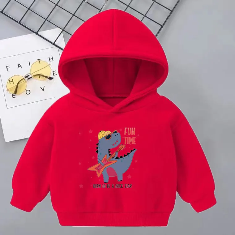 wholesale kids high quality custom printing cotton pink coat fall colors hoodies dinosaurs blue size 7 for 6 year old