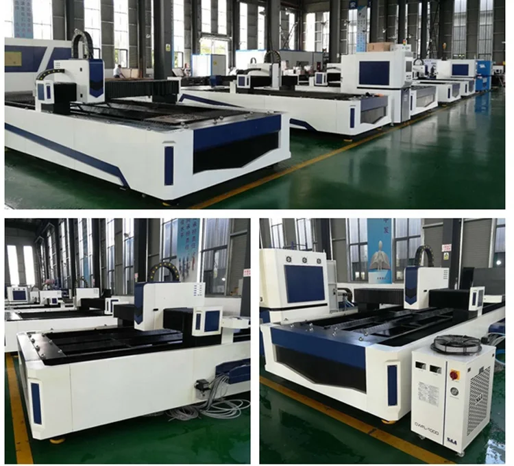 1000W Fiber Laser Cutting Machine Model 3015  with IPG or Raycus 1500 * 3000 mm for sales