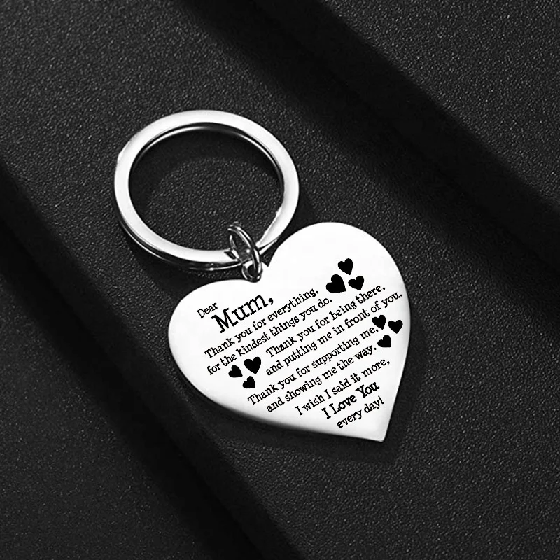 Thanks giving day gift lego heart keychain