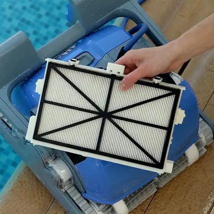 Automatic Intelligent Plastic Pool Cleaning Robot Underwater Suction Vacuum Cleaner for Swimming Pools