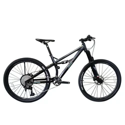 JAVA High Quality Full Suspension Mountain Bike Bicicleta 27.5 /29inch 9 Speed Aluminum Alloy Disc Brake MTB Bicycle for Adult