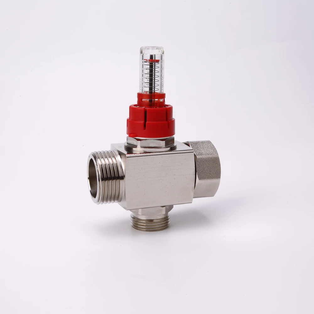 Brass Water Distribution Floor Heating Manifold For Radiant Heating  system