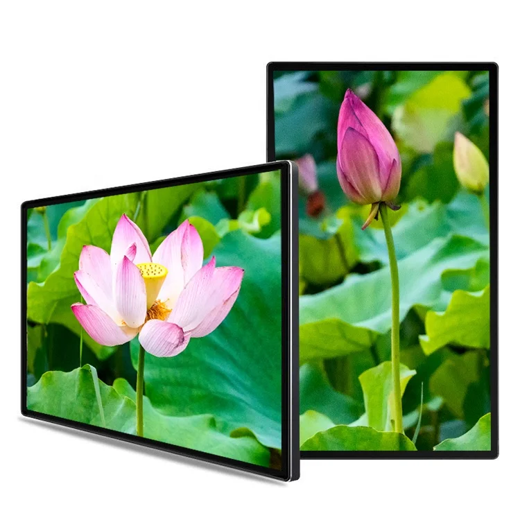 
Customized professional Android/PC wall mounted digital signage totem LCD advertising display 