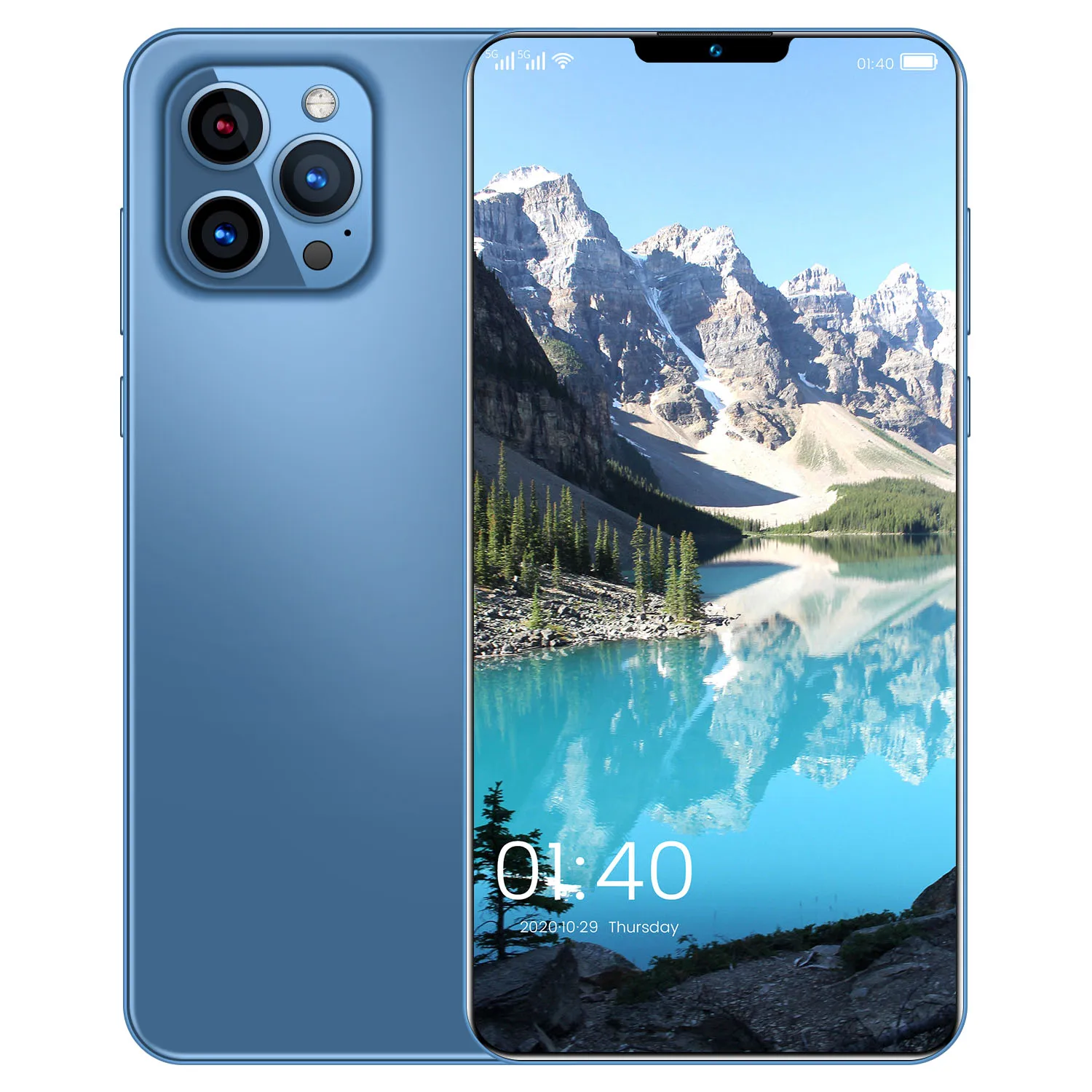 
Hot Selling Phone12 Pro Max 12Gb+512Gb 6.7 Inch Touch Screen Android 5G Mobile Phone With WIFI BT FM GPS 