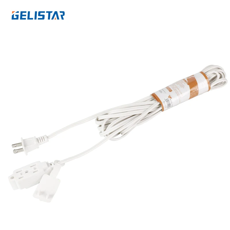 Power Cable 2 Pin American Polarized 12-20AWG Extension Cord Power