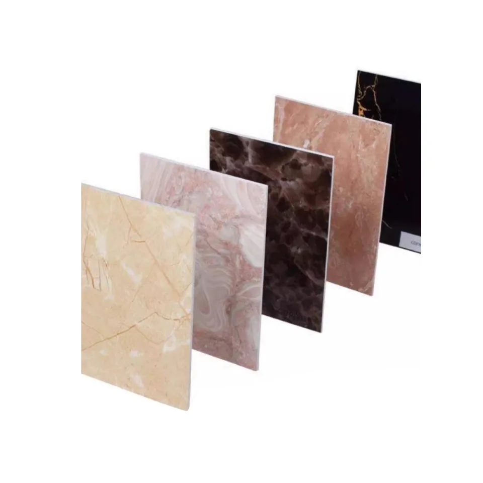 Newest Hot Sale Uv Plates Moisture Proof Multi Color Optional Uv Marble Wall Board
