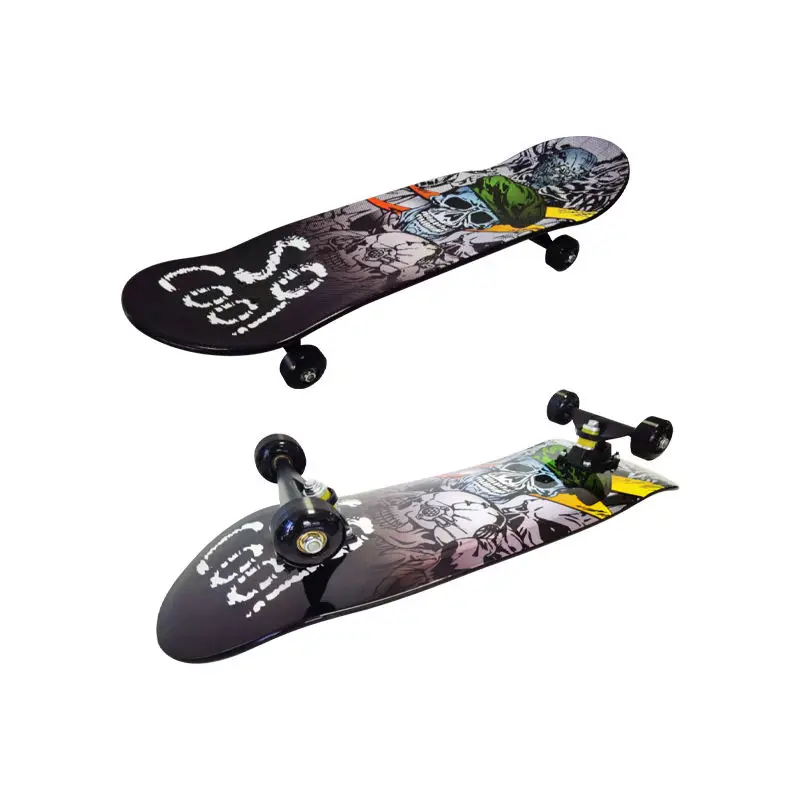 Factory Price ABEC-7 Bearing Plastic Skate Board Retro Skateboard PP In Molding Label Skateboards
