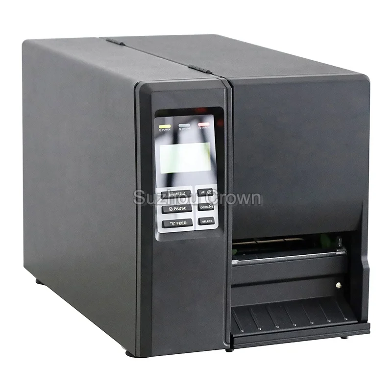 Automatic clothing satin label double side printing machine cloth label manufacturing machine